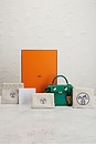 view 9 of 9 Hermes Epsom Kelly Doll Picto Handbag in Vert Vertigo