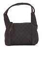 view 1 of 8 Gucci Denim Hobo Bag in Brown