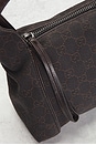 view 5 of 8 Gucci Denim Hobo Bag in Brown