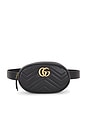view 1 of 8 Gucci GG Marmont Belt Bag in Black