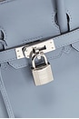 view 5 of 9 Hermes Swift Birkin 25 Handbag in Bleu Lin