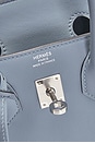 view 6 of 9 Hermes Swift Birkin 25 Handbag in Bleu Lin
