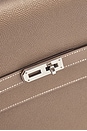 view 5 of 8 Hermes Kelly Epsom Depeche 34 Briefcase in Etoupe