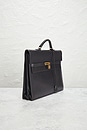 view 4 of 10 Hermes Box Kelly Depeche 38 Briefcase in Noir