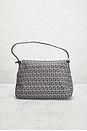view 3 of 9 Fendi Zucchino Mama Baguette Shoulder Bag in Blue