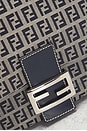 view 5 of 9 Fendi Zucchino Mama Baguette Shoulder Bag in Blue