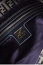 view 6 of 9 Fendi Zucchino Mama Baguette Shoulder Bag in Blue