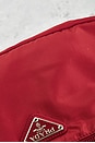 view 8 of 8 Prada Tessuto Shoulder Bag in Red