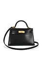 view 1 of 11 Hermes Box Kelly 20 Sellier Handbag in Noir