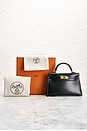 view 11 of 11 Hermes Box Kelly 20 Sellier Handbag in Noir