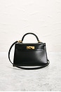 view 2 of 11 Hermes Box Kelly 20 Sellier Handbag in Noir