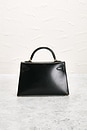 view 3 of 11 Hermes Box Kelly 20 Sellier Handbag in Noir