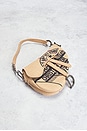 view 4 of 9 Dior Limited Edition Raffia Saddle Bag in Beige