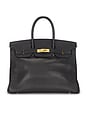view 1 of 9 Hermes 1999 Ardennes Birkin 35 Retourne Handbag in Noir