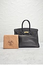 view 9 of 9 Hermes 1999 Ardennes Birkin 35 Retourne Handbag in Noir