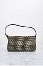 view 3 of 11 Fendi Zucchino Baguette Shoulder Bag in Brown