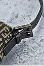 view 9 of 11 Fendi Zucchino Baguette Shoulder Bag in Brown