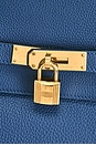 view 5 of 10 Hermes Togo Birkin 40 Retourne Handbag in Bleu Agate