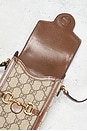 view 7 of 8 Gucci Mini Horsebit 1955 Crossbody Bag in Beige