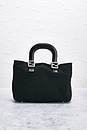 view 3 of 9 Fendi Neoprene Handbag in Black