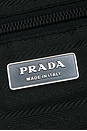 view 6 of 9 Prada Tessuto Flat Messenger Bag in Black