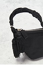 view 5 of 7 Prada Tassel Pochette Shoulder Bag in Black