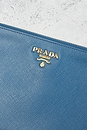 view 5 of 7 Prada Saffiano Pouch in Blue