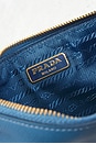 view 6 of 7 Prada Saffiano Pouch in Blue