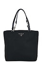 view 1 of 9 Prada Vintage Tessuto Tote Bag in Black