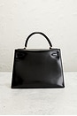 view 3 of 10 Hermes Box Kelly 28 Handbag in Noir