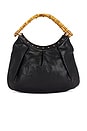 view 1 of 7 Gucci Bamboo Hobo Bag in Black