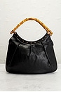 view 3 of 7 Gucci Bamboo Hobo Bag in Black