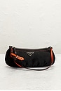 view 2 of 8 Prada Tessuto Pochette Shoulder Bag in Black