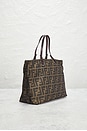 view 4 of 7 Fendi Zucca Tote Bag in Brown