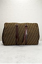 view 3 of 9 Fendi Zucca Duffle Bag in Brown