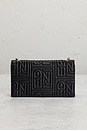 view 3 of 10 Fendi Embossed Wallet On Chain in Black