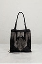 view 2 of 8 Prada Nylon Fringe Tote Bag in Black