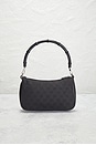 view 3 of 8 Gucci Bamboo Shoulder Bag in Black