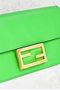 view 5 of 8 Fendi Mini Baguette Shoulder Bag in Green