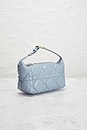 view 4 of 8 Dior Cannage Diortravel Nomad Pouch in Blue