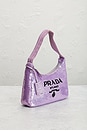 view 4 of 9 Prada Re-Edition 2000 Sequin Shoulder Bag in Purple