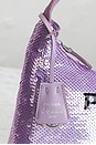 view 6 of 9 Prada Re-Edition 2000 Sequin Shoulder Bag in Purple