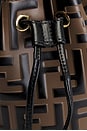 view 8 of 8 Fendi Vitello Liberty Mini F is Fendi Mon Tresor Bucket Bag in Brown