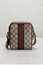 view 3 of 9 Gucci Ophidia Mini Messenger Bag in Beige