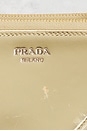 view 6 of 8 Prada Crystal Embellished Triangle Shoulder Bag in Gold