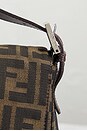view 7 of 8 Fendi Zucca Mama Baguette Shoulder Bag in Tobacco Brown