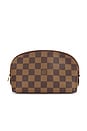 view 1 of 8 Louis Vuitton Damier Ebene Cosmetic Pouch in Brown