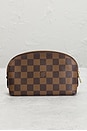 view 3 of 8 Louis Vuitton Damier Ebene Cosmetic Pouch in Brown