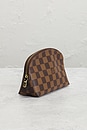 view 4 of 8 Louis Vuitton Damier Ebene Cosmetic Pouch in Brown
