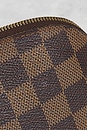 view 8 of 8 Louis Vuitton Damier Ebene Cosmetic Pouch in Brown